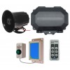 Wireless Commercial Siren Kit with Heavy Duty Push Button