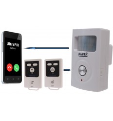  2G UltraPIR GSM Alarm with 2 x Remote Controls 