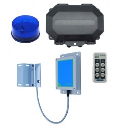 Wireless Magnetic Gate Alert with Flashing Strobe Light