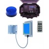 Long Range Wireless Gate Alert with Outdoor Receiver & Flashing Strobe