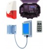 Long Range Wireless Gate Alarm with Outdoor Receiver & Siren & Flashing Strobe Light