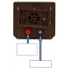 Brown PIRs for the DA600 Wireless Garden & Driveway Alert