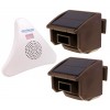 2 x PIR DA600-T Wireless Garden & Driveway Alert