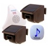 2 x Brown PIR DA600-T Wireless Driveway Alert with 2 x Receivers