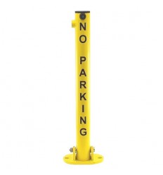 610Y 'No Parking' Fold Down Parking Post