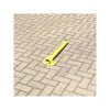 610Y Fold Down 'Disabled Label' Parking Post (laying flat).