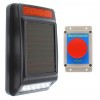 Long Range Wireless Siren & Strobe Alert System (no power required)