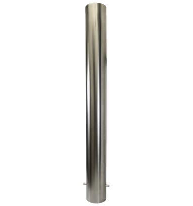 Large Stainless Steel Spigot Designed Bollard (1.3 metre x 140 mm).