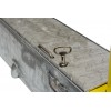 Yellow Fold Away Coffin Post Bollard