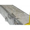 Yellow Fold Away Coffin Post Bollard