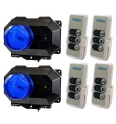 2 level staff protection wireless alarm kit D