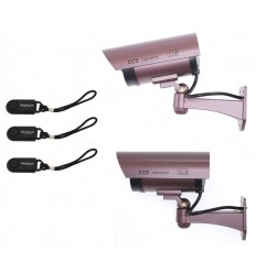 Home security kit D - 2 x dummy cameras - personal alarm pack