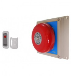Warehouse Long Range (900 metre) Wireless 'S' Bell System 2 with Internal Push Button