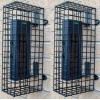 1B-60 Solar Powered Wireless Perimeter Beams with Protective Wire Cage