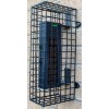 1B-60 Solar Powered Wireless Perimeter Beams with Protective Wire Cage