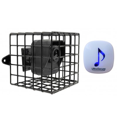 DA600 Battery PIR Driveway & garden Alarm with Protective Wire Cage 