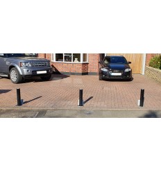 Black TP-200 Telescopic Security & Parking Post.