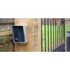 Wireless Door Intercom (UltraCom2) Black with Silver Hood & Electronic Door Lock