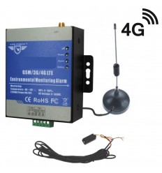 Temperature & humidity monitor (4G GSM) – 5m probe with power status alert (KP)