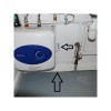 Wireless Smart Alarm Water Detector (mounted in a location vulnerable to Water Leaks & Floods)