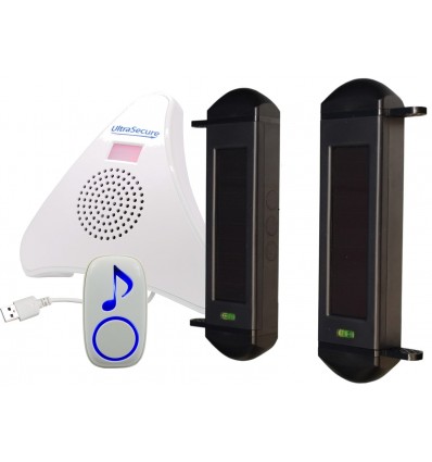 1B Wireless Driveway & Garden Alert with Doorbell