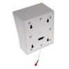Silver Hood for the UltraCOM2 Wireless Gate Intercom 
