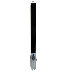 H/D black 100P removable security post with top mounted eyelet (001-4430 K/D, 001-4420 K/A)