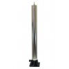 Stainless Steel 76 mm Diameter Fold Down Parking Post & Top Eyelet 