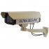 Large External Dummy CCTV Camera & Label (DC10)