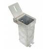 H/D Stainless Steel 100P-K Removable Parking & Security Post (001-4450 K/D, 001-440 K/A)