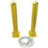 H/D Fold Down Post & Chain Kit