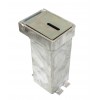 H/D White 100P Removable Parking & Security Post