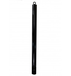 Slight second black spigot 76 mm diameter static bollard (001-2940)