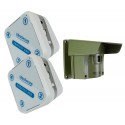 Protect-800 Long Range Wireless Driveway Alert Kit with attachable Lens Caps & 2 x Receivers