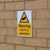 A5 External CCTV Warning Sign (English Language)