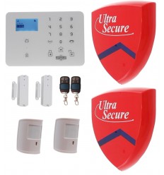 KP9 4G pet friendly alarm kit F with 2 x dummy alarm boxes
