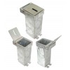 H/D Yellow 100P Removable Parking & Security Post
