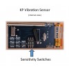 Vibration Sensor (internal view) for the KP9 GSM Wireless Burglar Alarm Kit G