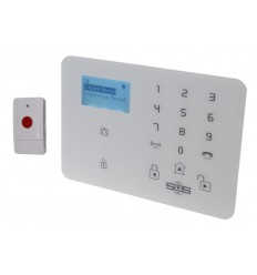 KP9 4G GSM wireless 100 metre staff panic alarm with 1 panic button