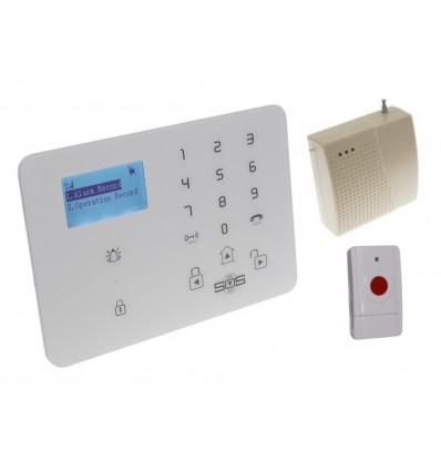 KP9 GSM Wireless Panic Alarm with Repeater & 1 x Panic Button