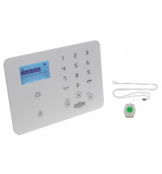 KP9 4G wireless panic alarm with 1 x necklace panic button.