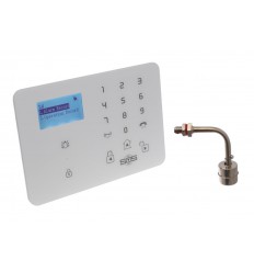 GSM float switch alarm (4G) – wired water level monitor with call, text & optional siren (KP)