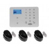 KP9 GSM Alarm with 3 x Outdoor Curtain PIR's