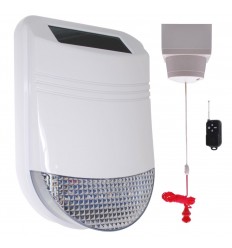 Disabled toilet pull switch wireless HY solar alarm
