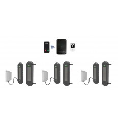 No Power Required Silent 4G GSM Wireless Perimeter Alarm Kit 3