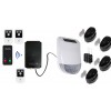 4G HY Outdoor Solar Wireless Siren Alarm Kit 3 & Battery 4G Dialler