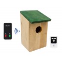 4G Battery Powered External UltraPIR Texting Bird-box Alarm.