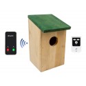 4G Battery Powered External UltraPIR Texting Bird-box Alarm.