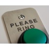 High-Resistance Wireless Button, 800m / GREY Enclosure, Embossed 'Please Ring'  (PROTECT 800 Range)
