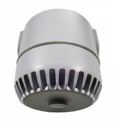 Professional wired external siren - white / outdoor resistant (IP65) / adjustable volume and tone